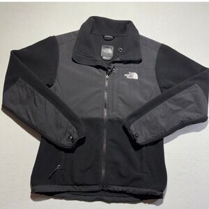 The North Face Denali Polartec Fleece Jacket Black Womens Medium Full Zip ANLP